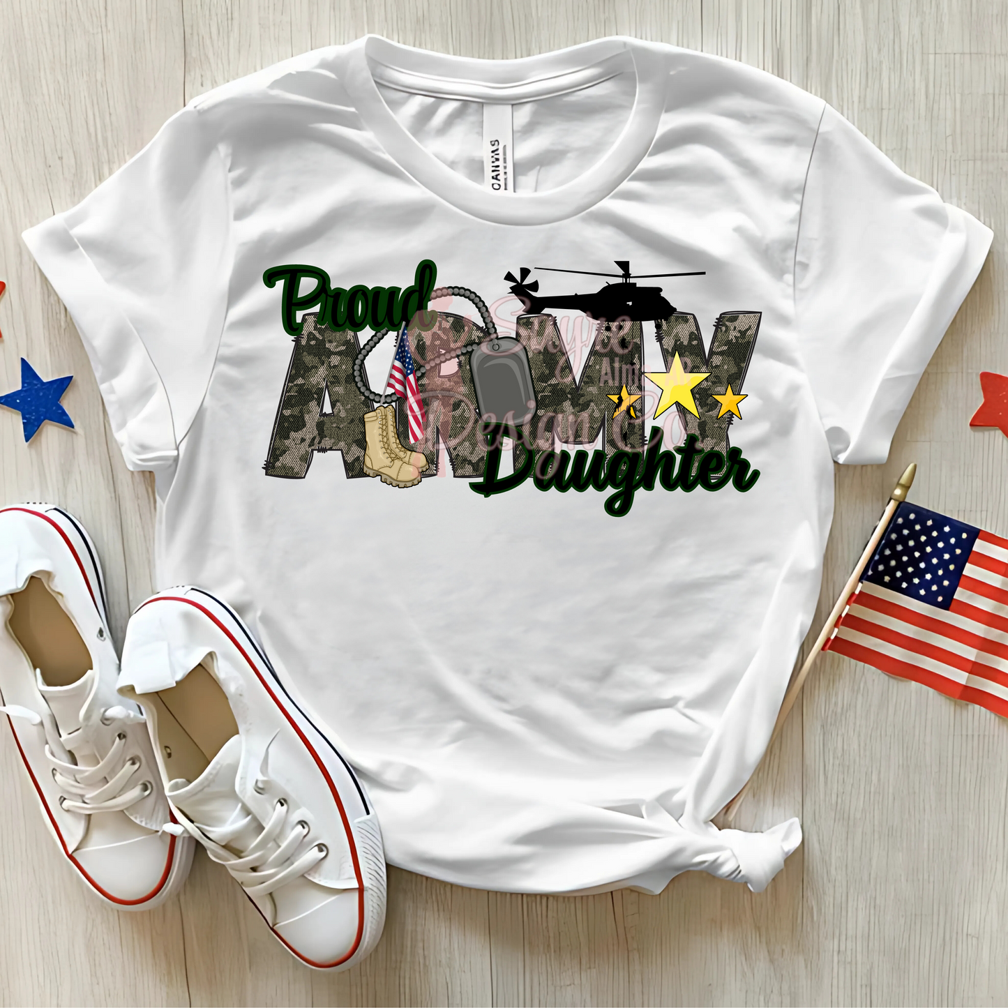 Customizable Proud Army.. -Youth Sayre Design Co.
