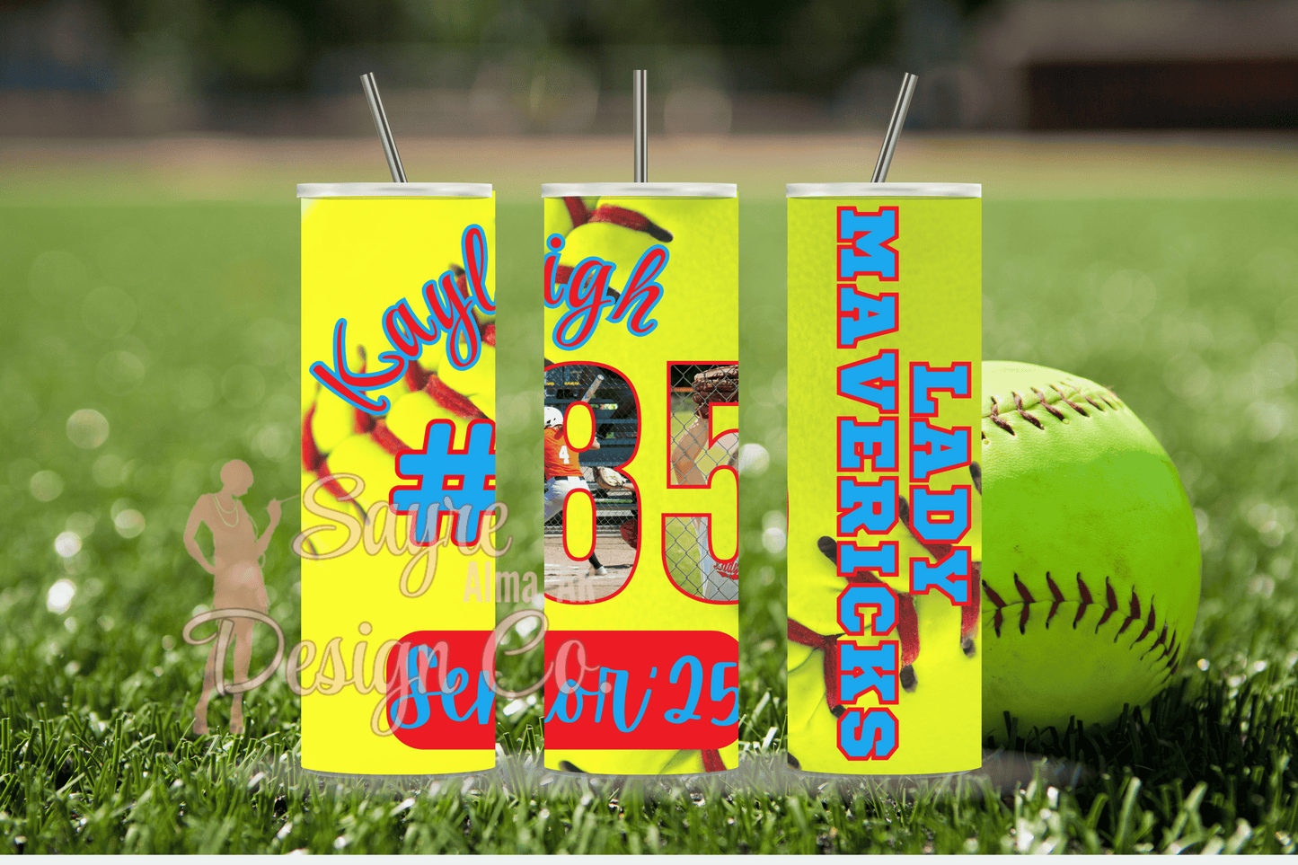 Sports Tumbler *FREE Customization!* Sayre Design Co.