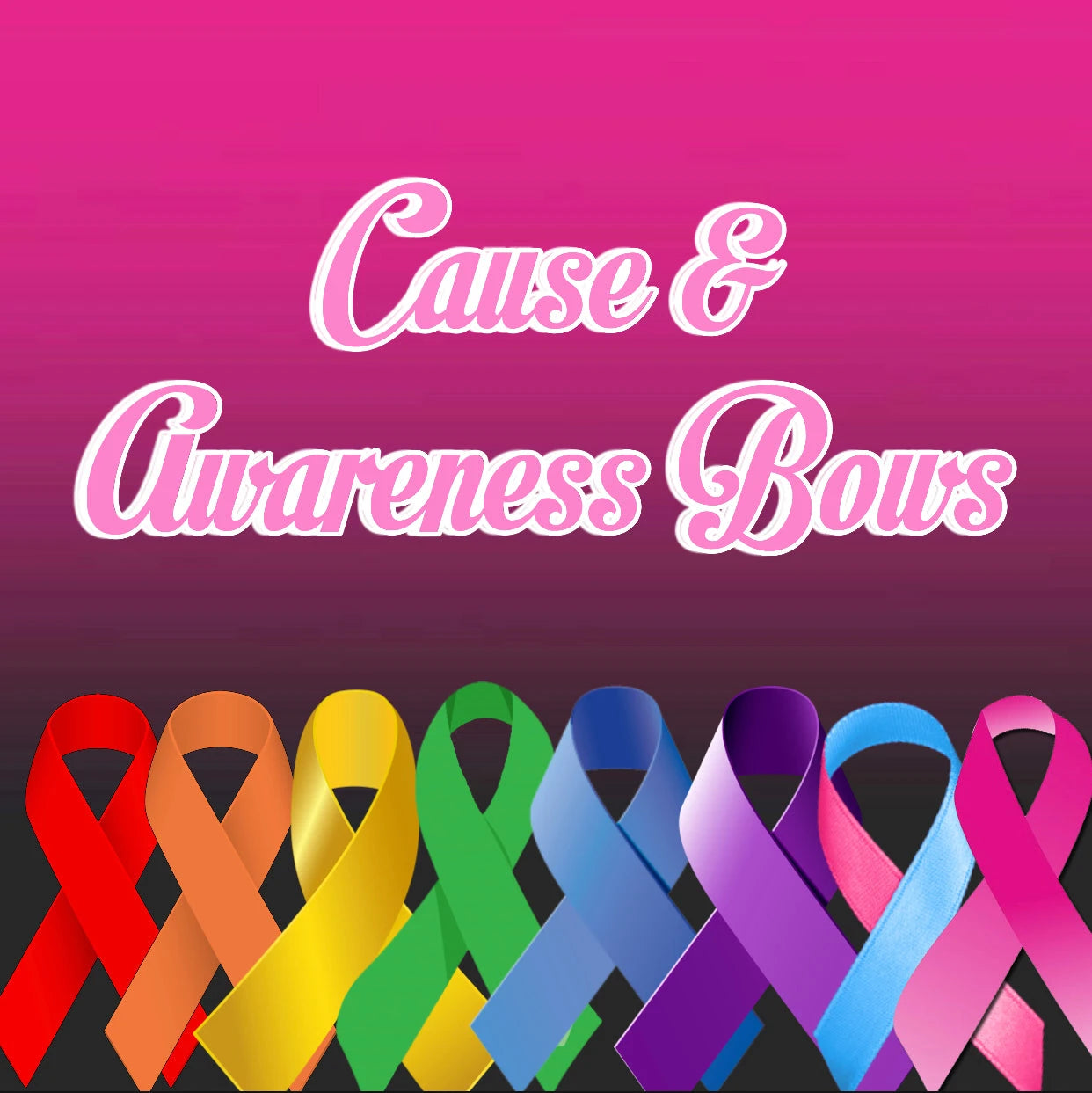 Cause & Awareness Bows Sayre Design Co.