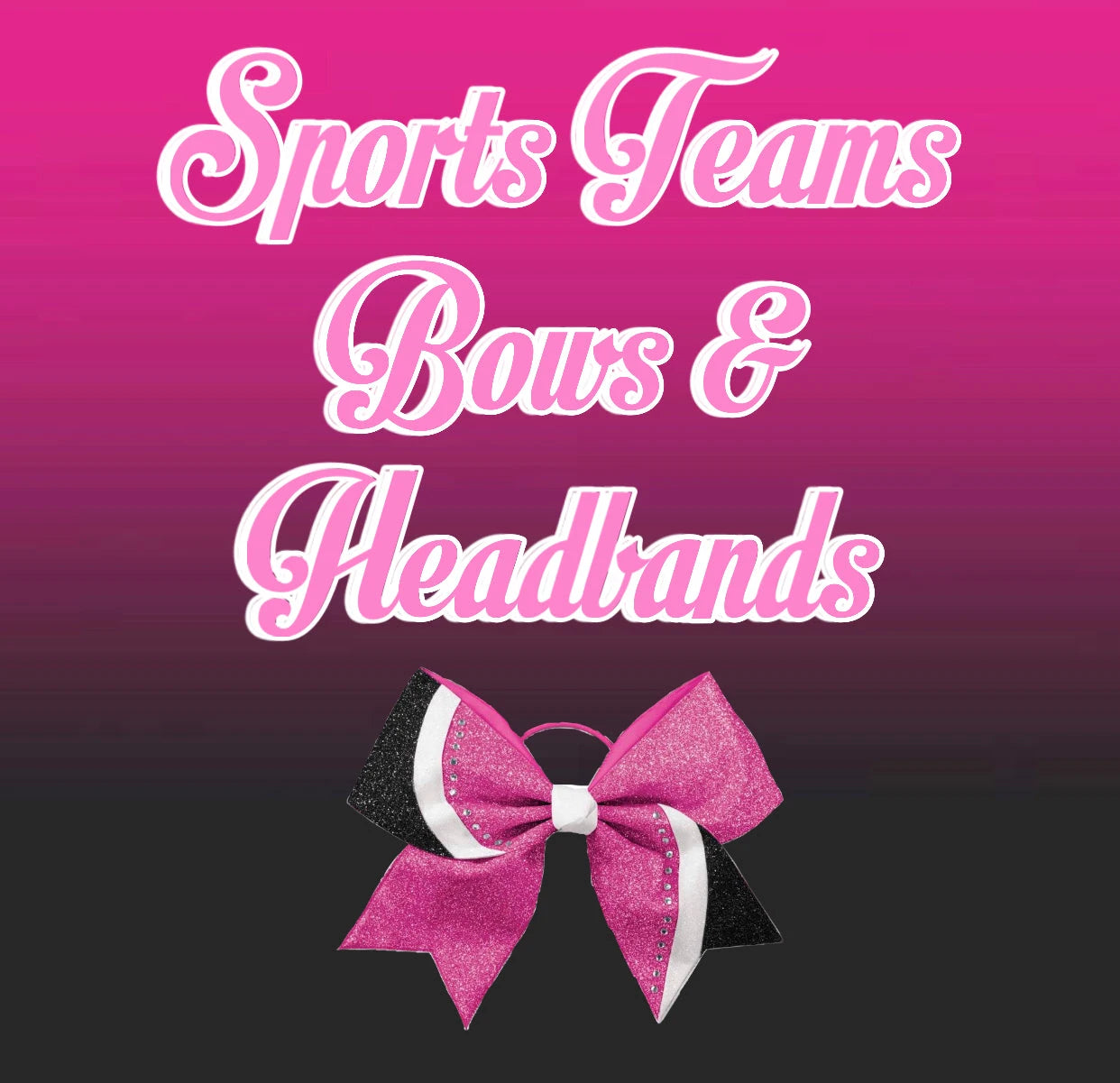 Sports Team Bows & Headbands Sayre Design Co.