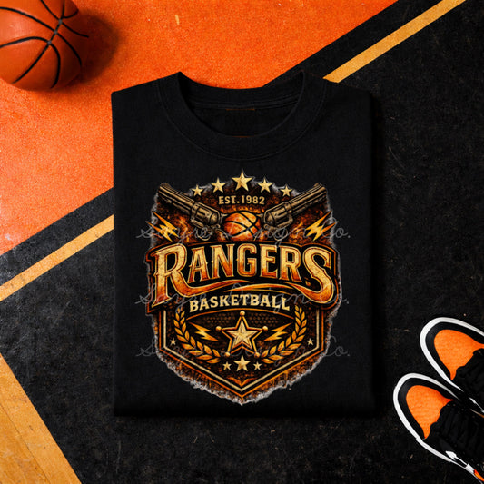 Pistol X Rangers Basketball Shirt/Long Sleeve/Crewneck/Hoodie