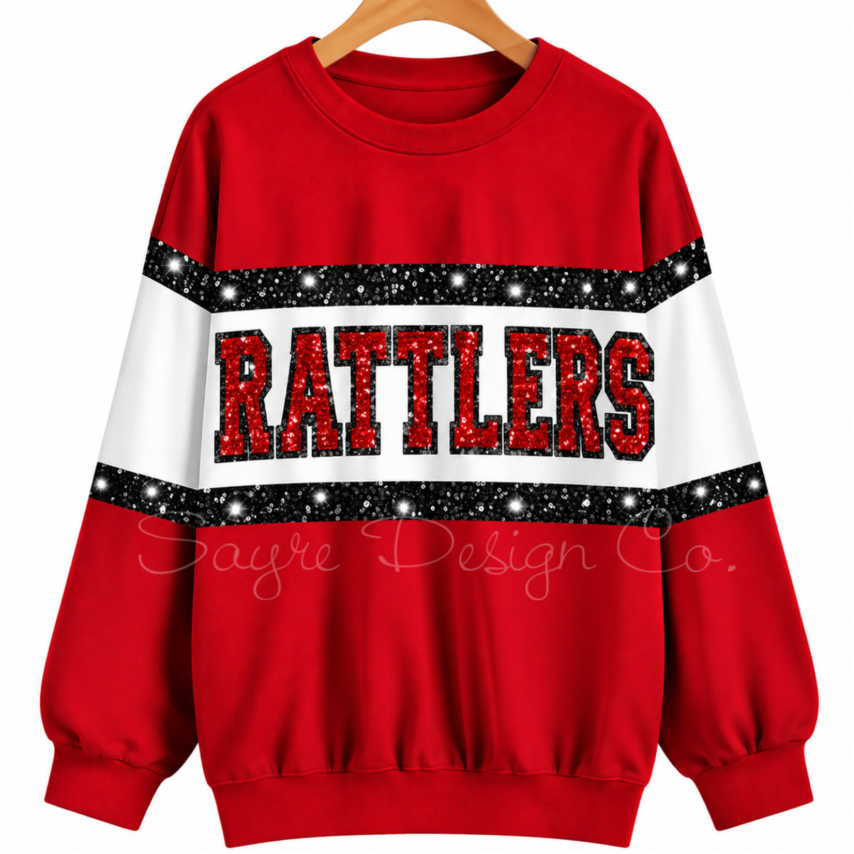 Customizable Sequin Team Sweatshirt- Round 1 closes 9/27!