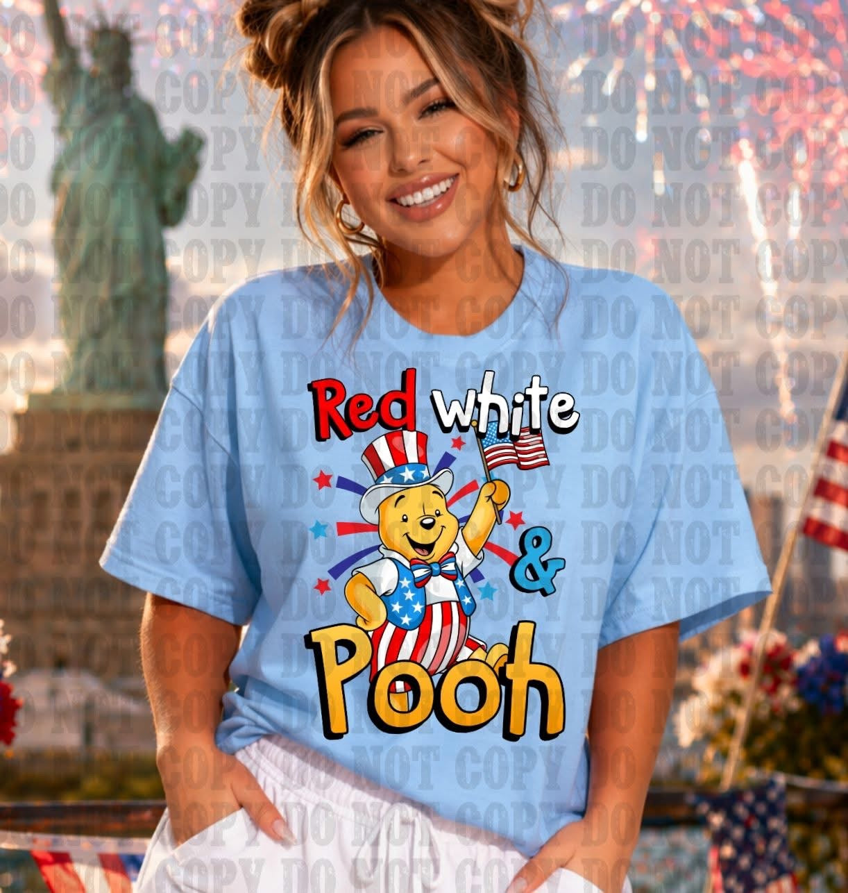 Patriotic Bear 1 Onesie/Shirt/Tank
