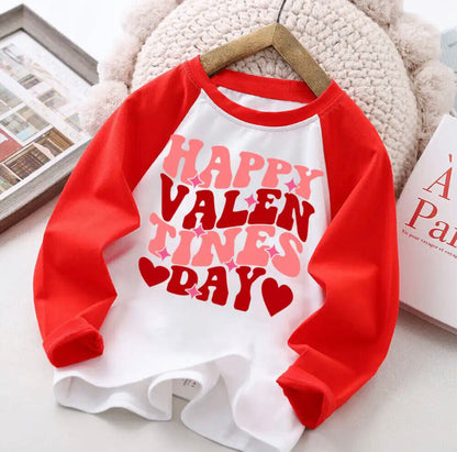 Valentine’s Red Raglan Tee Pre-Order! *Multiple Styles!* CLOSES 1/20!