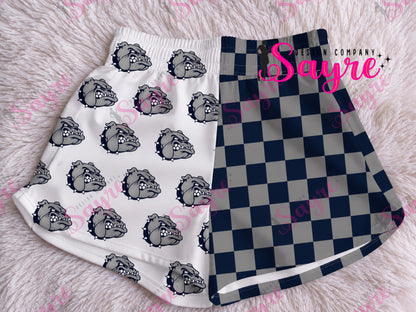 Custom Logo/Team CHECKER Shorts ADULT WOMEN