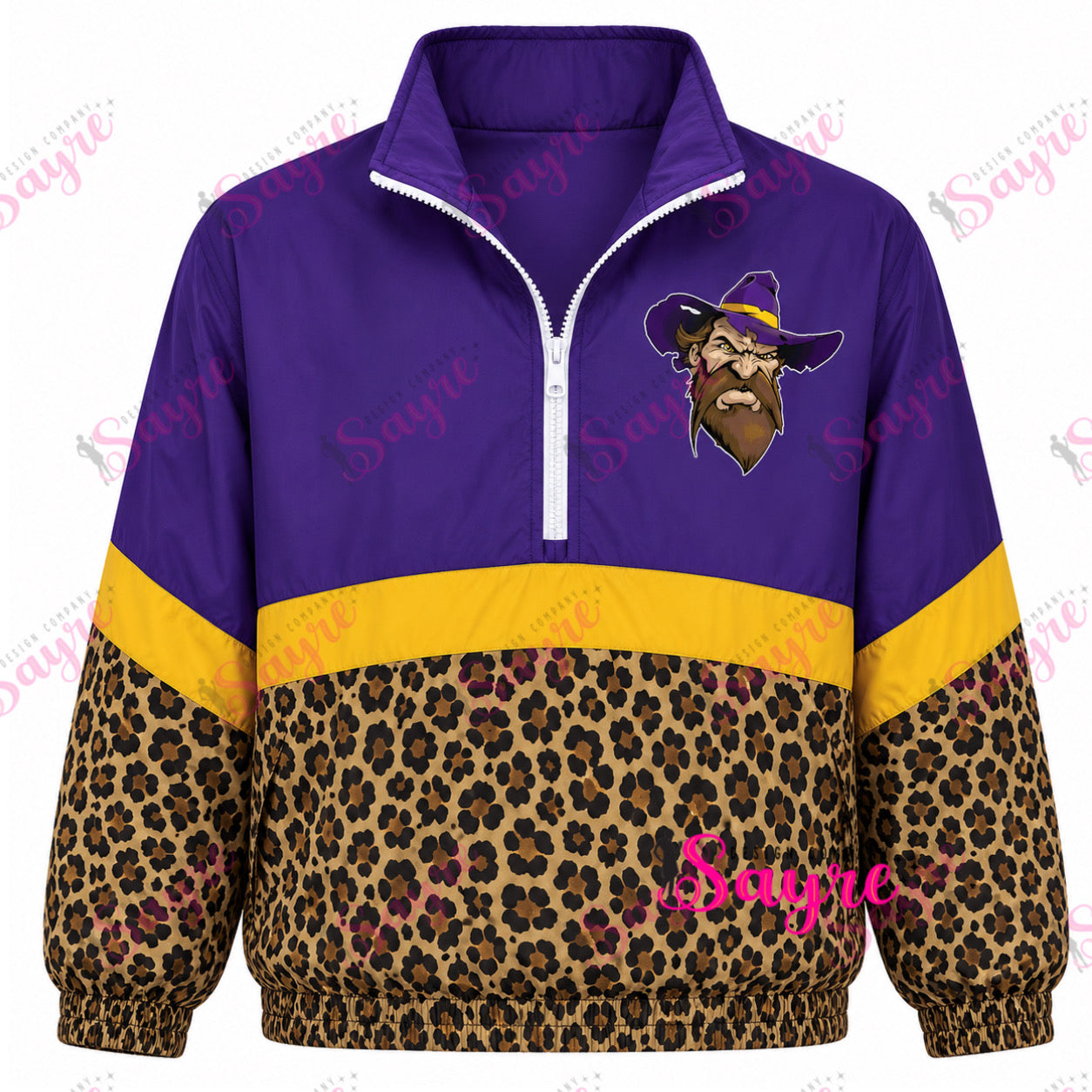Customizable Mascot/Team On the Go Windbreaker ADULT