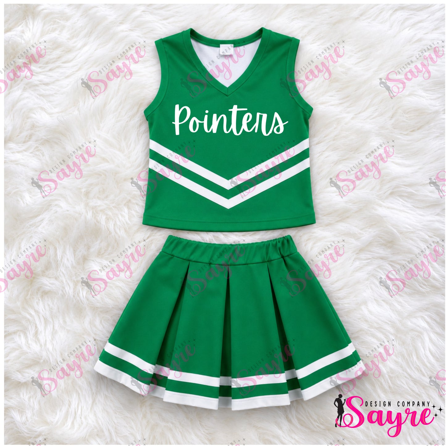 Customizable Striped Cheer Uniforms-Closes 6/28!