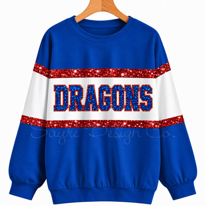 Customizable Sequin Team Sweatshirt- Round 1 closes 9/27!
