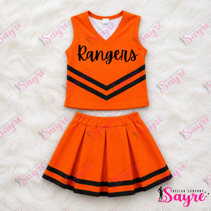 Customizable Striped Cheer Uniforms-Closes 6/28!