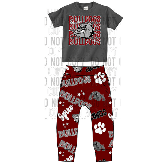 Spiro Bulldogs Jogger Set 0/3M-14/16