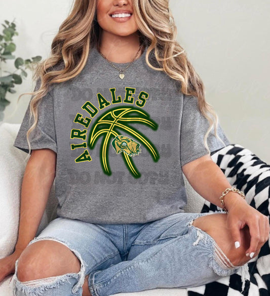 Customizable Mascot Basketball Shirt/Long Sleeve/Crewneck/Hoodie