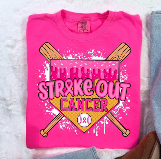 Strike Out Cancer Pink Out Tee/Sweatshirt/Hoodie
