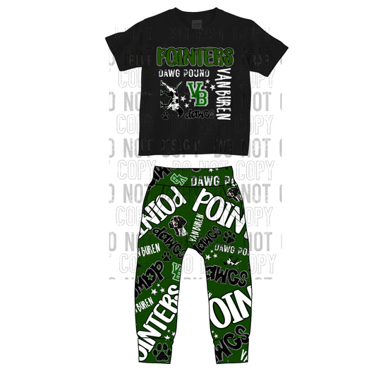 Van Buren Pointers Jogger Set 0/3M-14/16