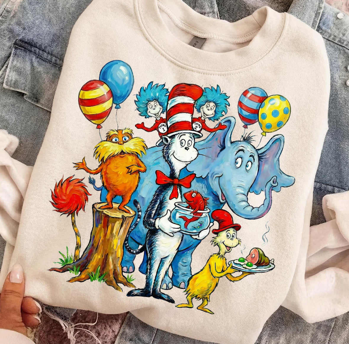 Suess Birthday Celebration Onesie/Shirt/Long Sleeve/Crewneck