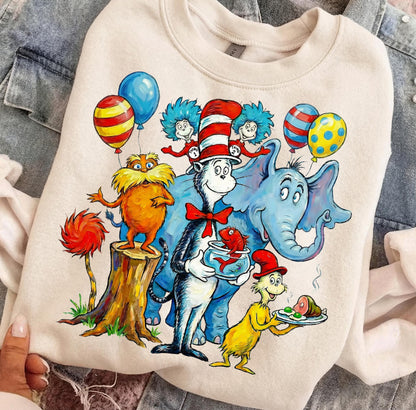 Suess Birthday Celebration Onesie/Shirt/Long Sleeve/Crewneck
