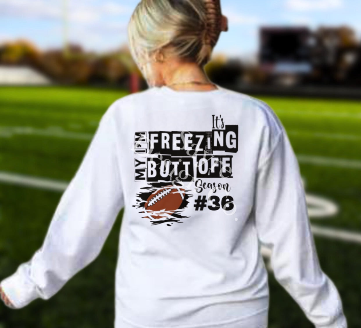 Freezing My Butt Off Season Shirt* Sayre Design Co.