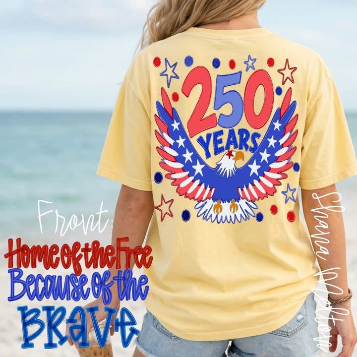 250 Years Eagle Shirt/Tank