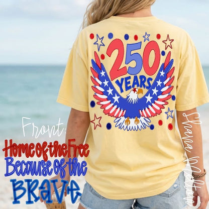 250 Years Eagle Shirt/Tank