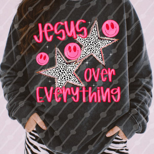 Jesus Over Everything Tee/Sweatshirt
