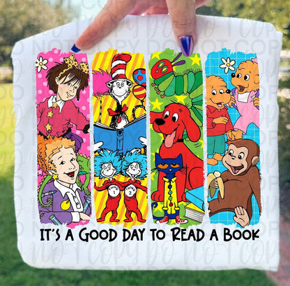 It’s a Good Day to Read a Book Brush Stroke Onesie/Shirt/Long Sleeve/Crewneck