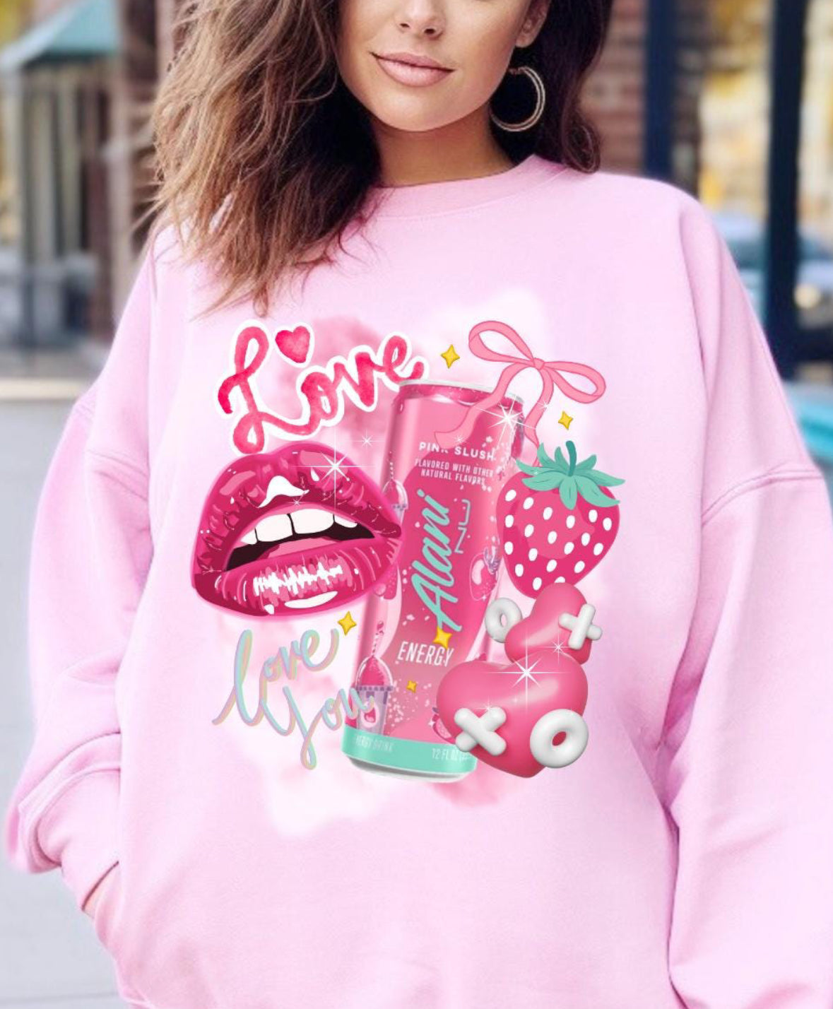 Alani Pink Slush Love Tee