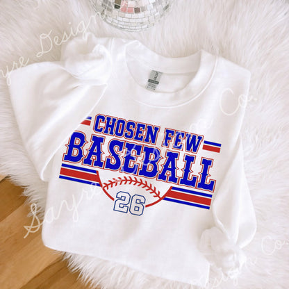 Number Customizable CF Lines Baseball Shirt/Long Sleeve/Crewneck/Hoodie