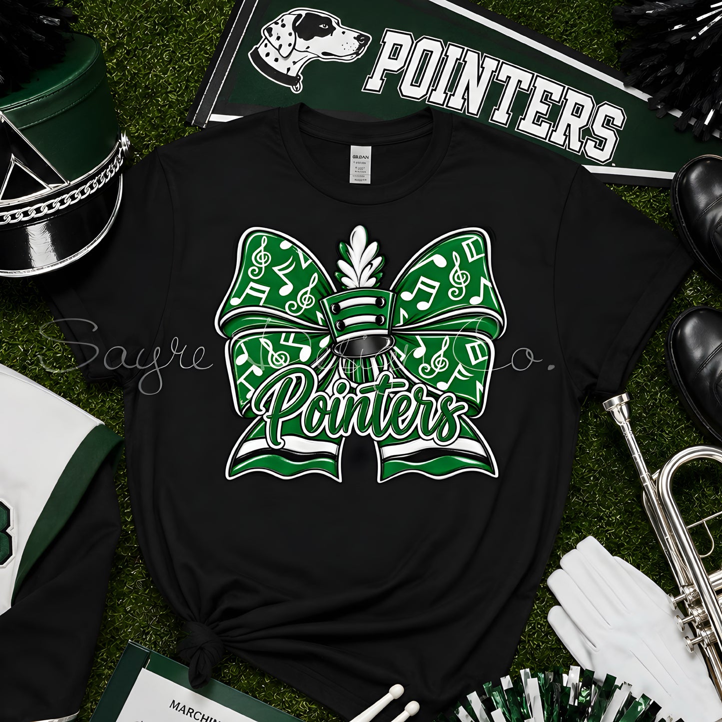 Customizable Marching Band Bow Shirt/Crewneck