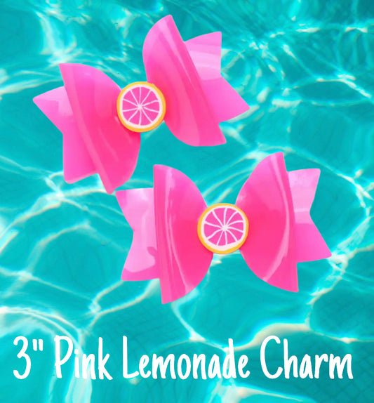3” Pink Lemonade Charm Swim Piggies Sayre Design Co.