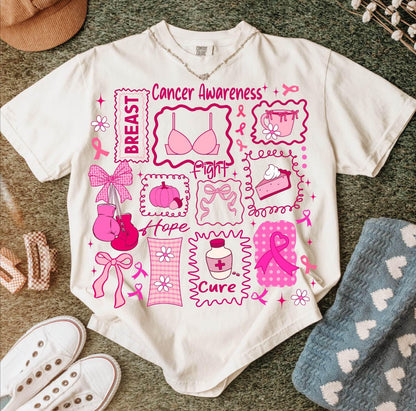 Collage Breast Cancer Awareness Tee/Sweatshirt/Hoodie