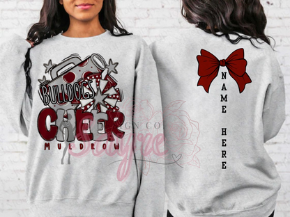 Customizable Team/Name Cheer Crewneck
