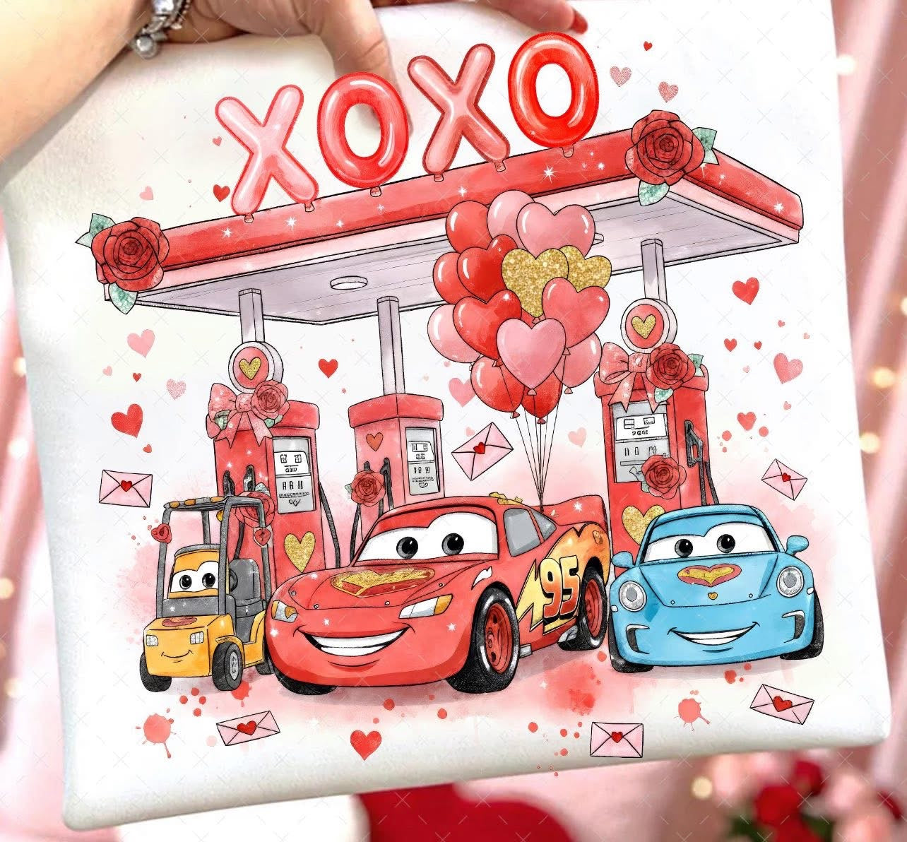 Cars Valentine Shirt/Long Sleeve/Crewneck/Hoodie