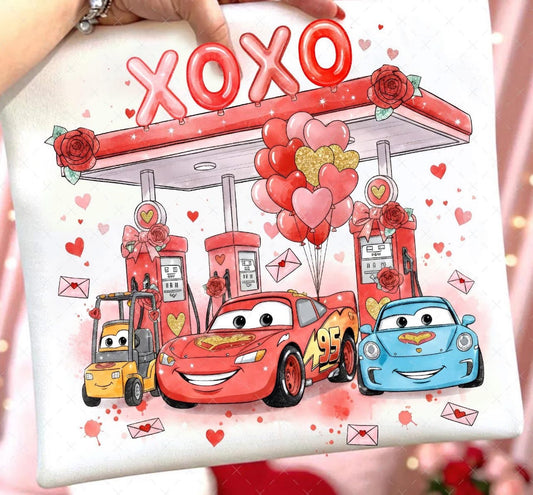 Cars Valentine Shirt/Long Sleeve/Crewneck/Hoodie
