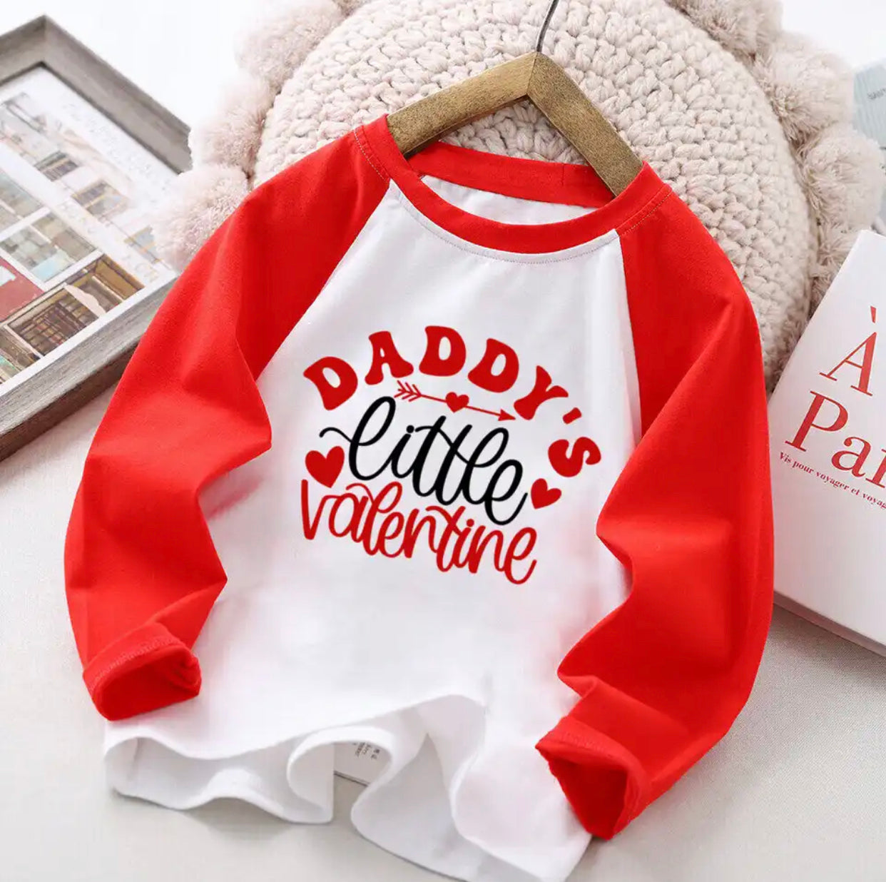 Valentine’s Red Raglan Tee Pre-Order! *Multiple Styles!* CLOSES 1/20!