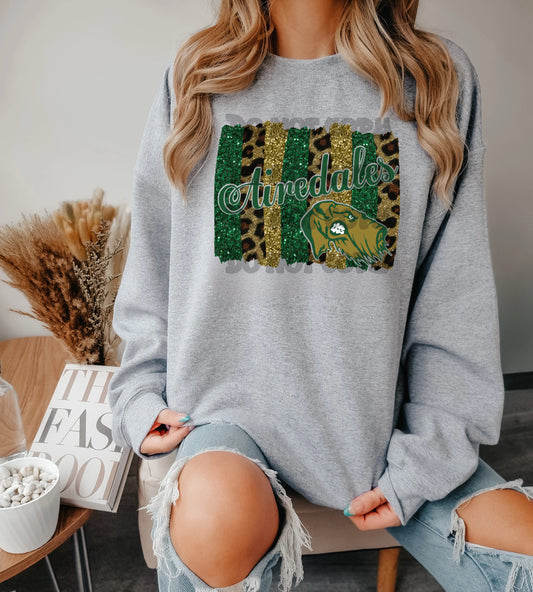 Airedale Brushstroke Shirt/Long Sleeve/Crewneck/Hoodie