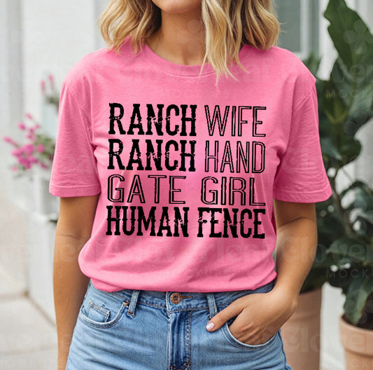 Ranch Wife Shirt/Sweatshirt