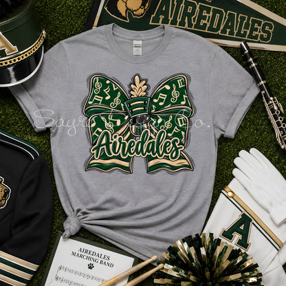 Customizable Marching Band Bow Shirt/Crewneck
