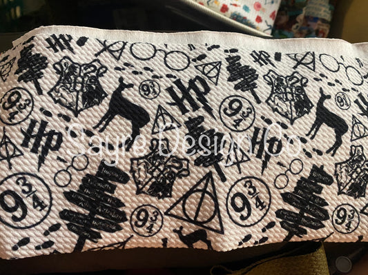 HP Black & White- Bullet Fabric *limited quantity*