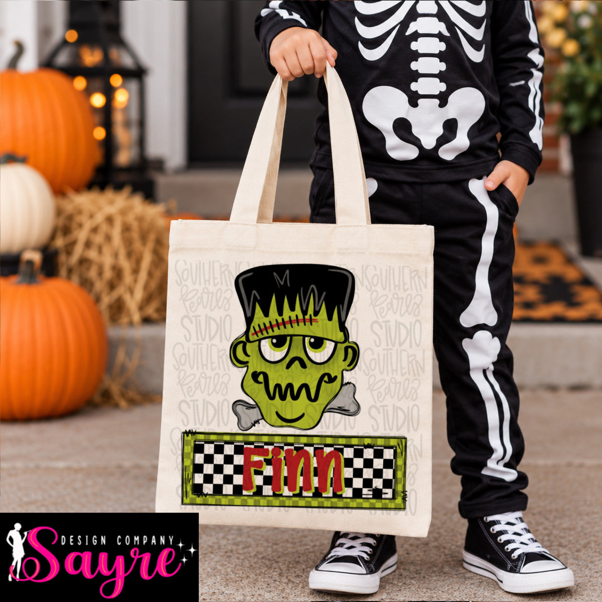 Custom Boy Franky Boo Bag
