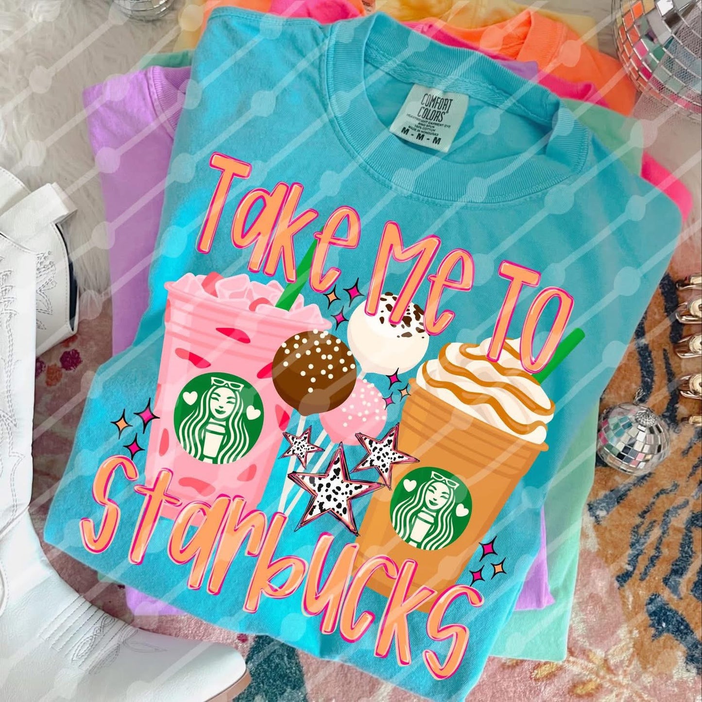 Take Me to Starbucks Shirt/Long Sleeve/Crewneck/Hoodie