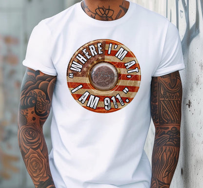 I am 911 Tee-Adult