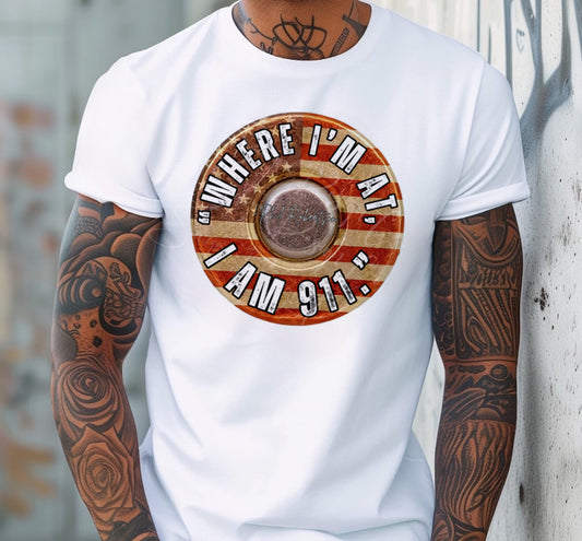 I am 911 Tee-Adult