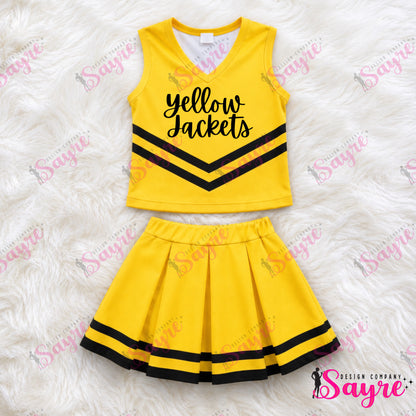 Customizable Striped Cheer Uniforms-Closes 6/28!