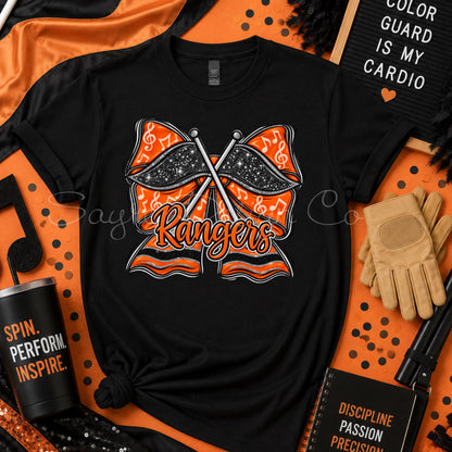 Customizable Color Guard Bow Shirt/Crewneck