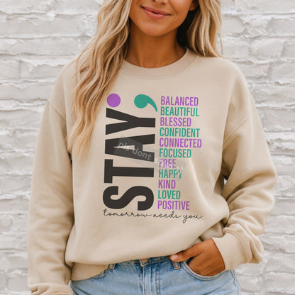 Stay Mental Health Awareness Shirt/Sweatshirt