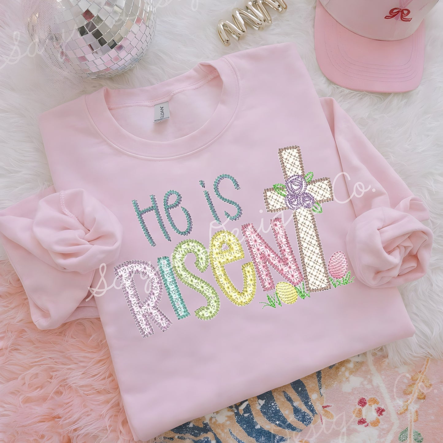 He is Risen Patchwork Shirt/Long Sleeve/Crewneck/Hoodie