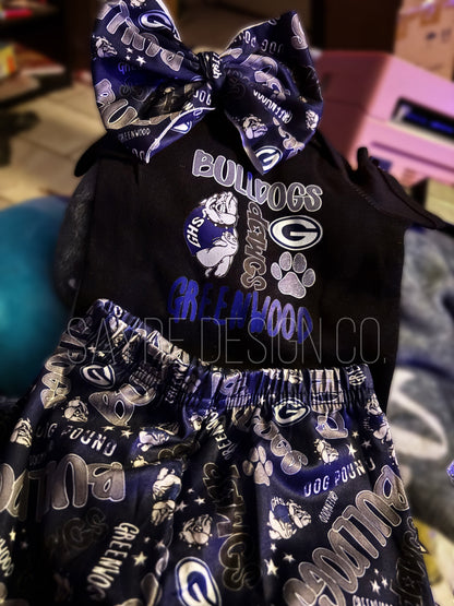Greenwood Bulldogs 3 Piece Set 0/3M-14/16