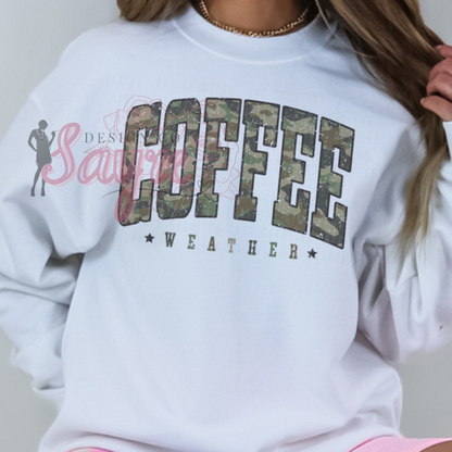 Coffee Weather/Camo Mama