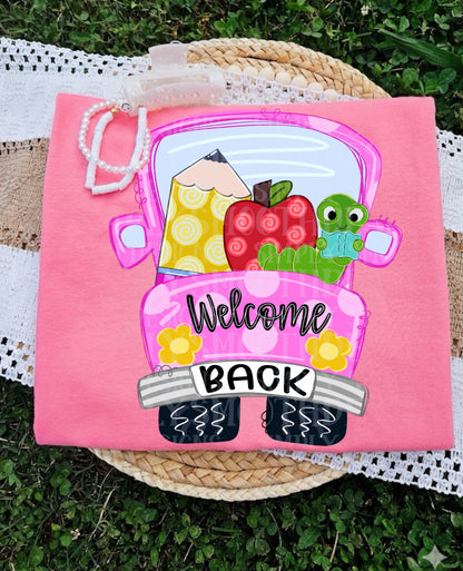 Welcome Back Teacher Tee/Crewneck