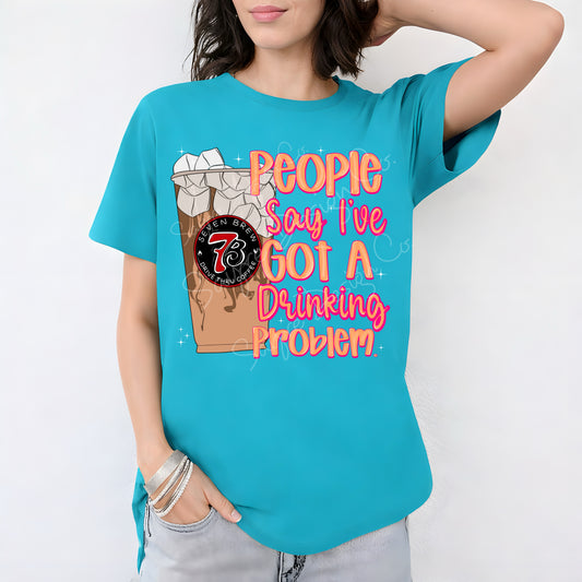 7Brew Drinking Problem Tee