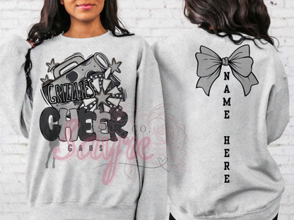 Customizable Team/Name Cheer Crewneck